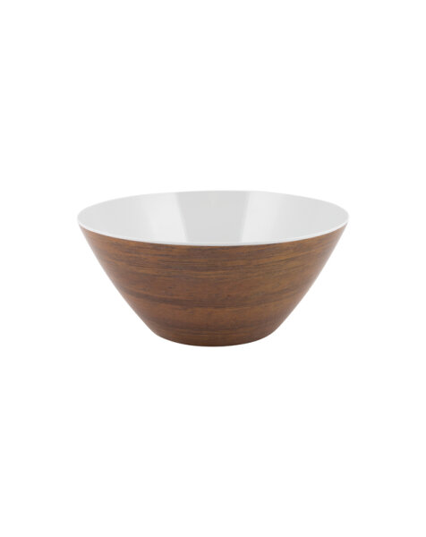 Salatschale Melamin gimex 2 l, Farbe nature line teak