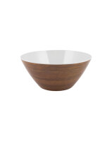 Salatschale Melamin gimex 2 l, Farbe nature line teak