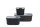 Vorratsdosenset MEPAL easyclip 3-tlg., Farbe nordic black 2 x 700 ml + 1 x 1.500 ml
