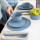 Besteck-Set koziol KLIKK 3-tlg Farbe nature flower blue