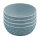 Müslischale koziol Club Bowl 4er-Set Farbe nature flower blue