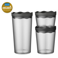 Vorratsdosen koziol Prince 3er-Set Oslo Farbe nature ash...