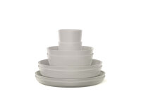 Geschirrset Silueta 8-tlg. nordic white