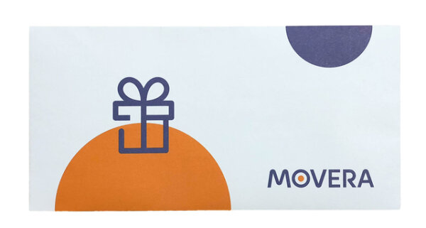 Umschlag Einkaufsgutschein Movera