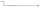 Handkurbel Standard Länge 123 cm