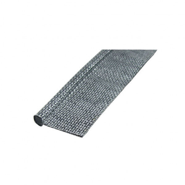 Textilkeder grau 7 x 25 mm