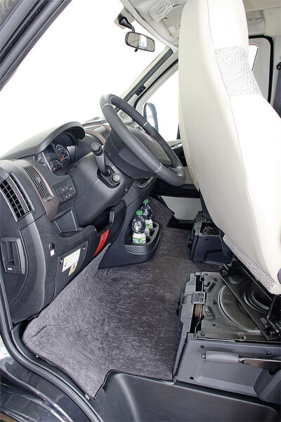 Fußraumisolierung HINDERMANN passend für Fiat Ducato X250 ab 2007/X290 ab 2014 keine Wannenform Farbe hellgrau
