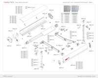 Gehäuse Endkappe links weiß zu F65S _alte...
