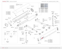 Frontblenden Endkappe links Titanium zu Markise F 65 S...